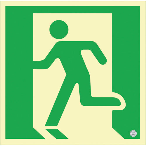 Emergency Exit Guidance Sign Passageway  360835  GREEN CROSS