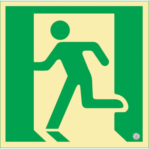 Emergency Exit Guidance Sign Passageway  360860  GREEN CROSS