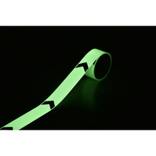 Load image into Gallery viewer, Glow-in-the-Dark Tape with Arrows  361007  GREEN CROSS
