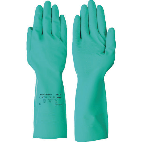 Chemical-Resistant Gloves AlphaTec Solvex 37-176  37-176-9  Ansell