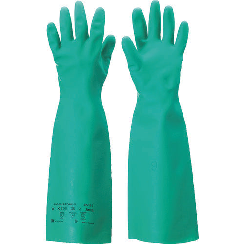 Chemical-Resistant Gloves AlphaTec Solvex 37-185  37-185-7  Ansell