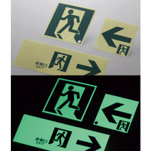 Load image into Gallery viewer, Emergency Exit Guidance Sign Passageway  377804  GREEN CROSS
