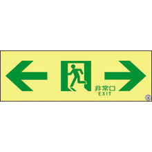 Load image into Gallery viewer, Emergency Exit Guidance Sign Passageway  377903  GREEN CROSS
