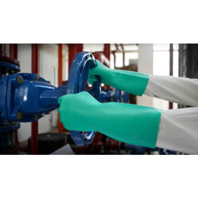 Load image into Gallery viewer, Chemical-resistant Nitrile Gloves AlphaTec Solvex 37-873  37-873-10  Ansell
