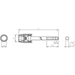 Universal Driver Socket  3BU0810  NAC