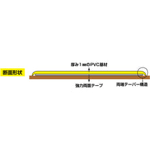 Load image into Gallery viewer, Durable Line Tape  403087  GREEN CROSS
