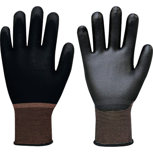 PU Palm Coated Gloves  406-S-BLK  FUKUTOKU