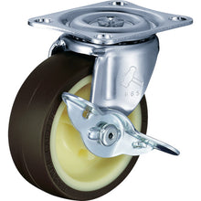 Load image into Gallery viewer, Nylon Wheel Urethane Caster(420G Series)  415G-UR65 BAR01  HAMMER CASTER
