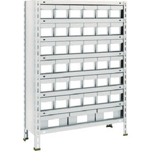 Load image into Gallery viewer, Shelving c/w Plastic Drawer  43V-808E6F1  TRUSCO

