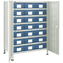 Load image into Gallery viewer, Light Duty Shelf Double Doors Drawer(Height:1200mm 1800mm)  43V-T808D7  TRUSCO
