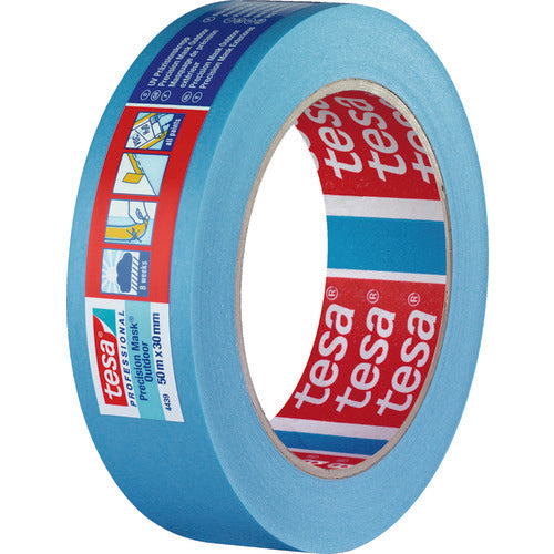 Waterproof Masking Tape for Precise and Flat Edges Outdoors  4439-25-50  Tesa