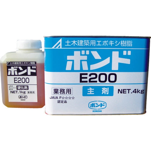 Two Components Epoxy Resin Adhesive Bond E200  45710  KONISHI