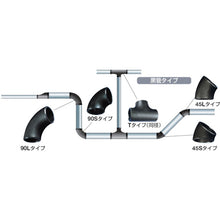 Load image into Gallery viewer, Butt-Weld Pipe Fitting  45S-SGP-50A  SUMIKIN
