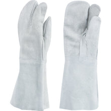Load image into Gallery viewer, Cow Split Leather Long Gloves  460-W333  Towaron
