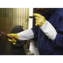 Load image into Gallery viewer, Cow Leather Long Gloves  461  Towaron
