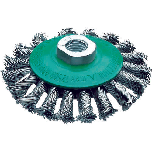 Knotted Bevel Brush  471854  LESSMANN