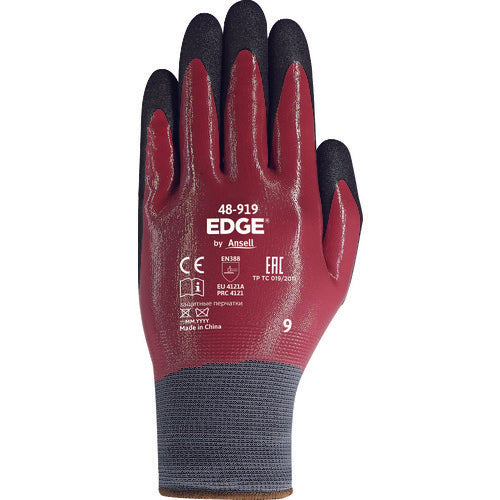 NBR Coated Gloves EDGE 48-919  48-919-10  Ansell