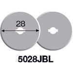 Load image into Gallery viewer, Wheel Cutter Knife(28mm)  5028JBL  KAI
