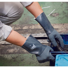 Load image into Gallery viewer, NBR Oil-resistant Long Gloves  502-L  Towaron
