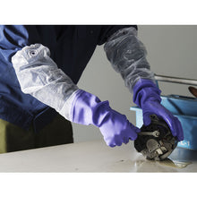 Load image into Gallery viewer, PVC Gloves with Armcover  505-L  Binistar
