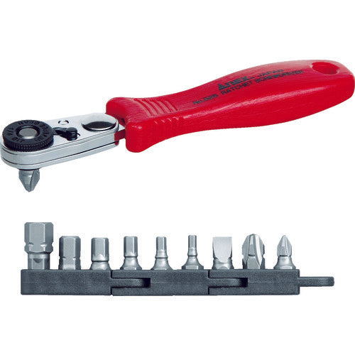 Compact Ratchet Screwdriver  525-10B  ANEX