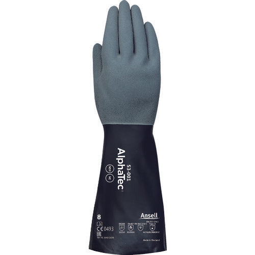 Chemical-Resistant Gloves AlphaTec 53-001  53-001-10  Ansell
