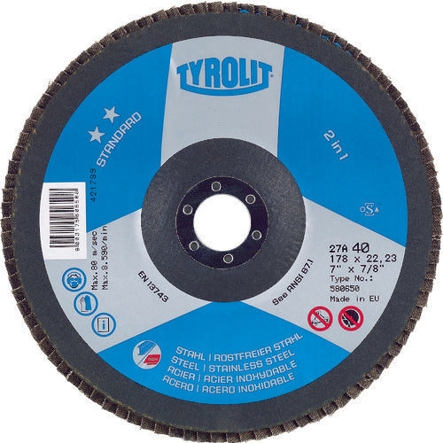 Flap Disc Standard Grade  537095  TYROLIT
