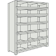 Load image into Gallery viewer, Light-Duty Shelving c/w Shelf Divider(Height:1200mm 1500mm)  53V-57  TRUSCO
