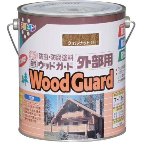 Oil-based Exterior Wood Guard Paint  546142  ASAHIPEN