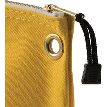 Load image into Gallery viewer, Canvas Bag with Zipper, Large Yellow  5539LYEL  KLEIN
