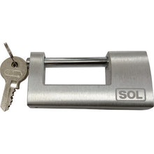 Load image into Gallery viewer, Aluminum Warehouse Padlock  09300003  SOL
