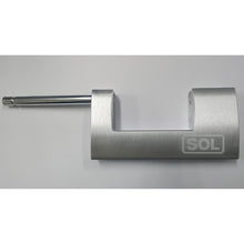 Load image into Gallery viewer, Aluminum Warehouse Padlock  09300002  SOL
