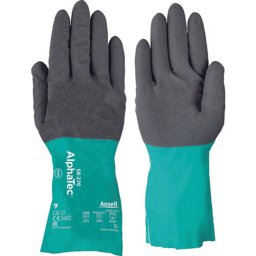 Chemical-Resistant Gloves AlphaTec 58-270  58-270-9  Ansell