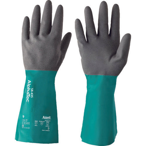 Chemical-Resistant Gloves AlphaTec 58-435  58-435-9  Ansell