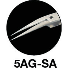 Load image into Gallery viewer, Acid-proof and Antimagnetic Swiss Tweeze type Tweezers  5AGSA  TRUSCO
