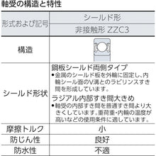 Load image into Gallery viewer, Deep Groove Ball Bearing  6003ZZC3  NTN
