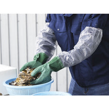 Load image into Gallery viewer, PVC Working Gloves with Armcover  615-L  Binistar
