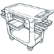 Load image into Gallery viewer, Trade Cart  6180-BLA  ERECTA
