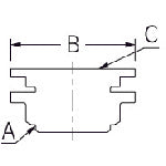 Load image into Gallery viewer, S/S Tank Fittings  6222-13  KAKUDAI
