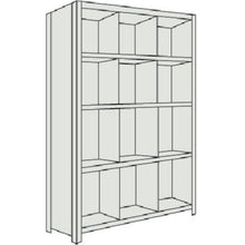 Load image into Gallery viewer, Light-Duty Shelving c/w Shelf Divider(Height:1800mm)  63V-35  TRUSCO
