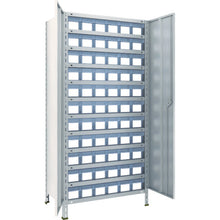 Load image into Gallery viewer, Light Duty Shelf Double Doors Drawer(Height:1200mm 1800mm)  63X-T812C11  TRUSCO
