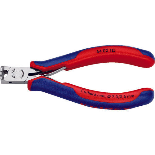 Electronics End Cutting Nippers  6402-115  KNIPEX