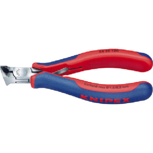 Electronics End Cutting Nippers  6432-120  KNIPEX