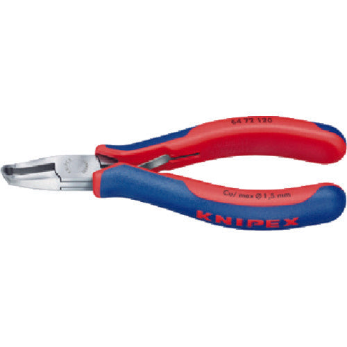 Electronics End Cutting Nippers  6472-120  KNIPEX