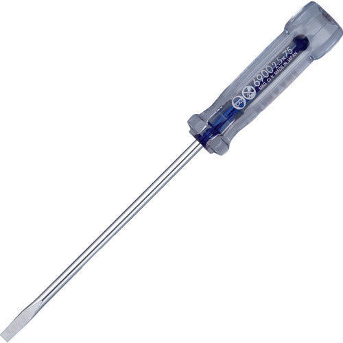 Crystaline Screwdriver (Long-Thin shank Type)  6900-2.5-75  VESSEL