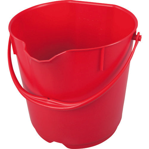 BurrCutePlus-Colour Bucket 15L red  69801013  BURRTEC