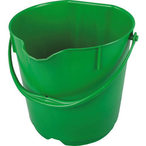 BurrCutePlus-Colour Bucket 15L green  69801015  BURRTEC
