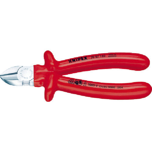 Insulated Diagonal Cutter  7007-160  KNIPEX