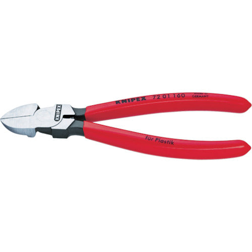 Diagonal Cutters for plastics  7201-160  KNIPEX