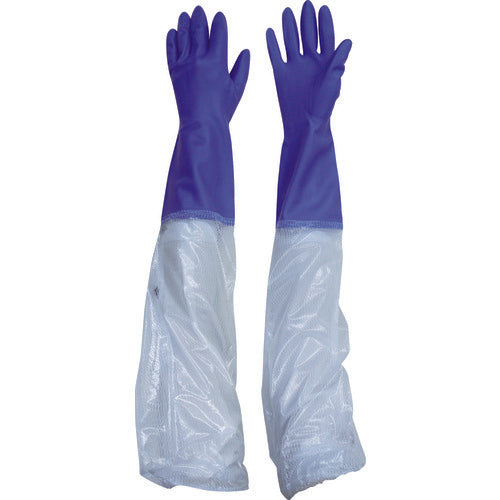 PVC Gloves with Armcover  721-V-M  Binistar